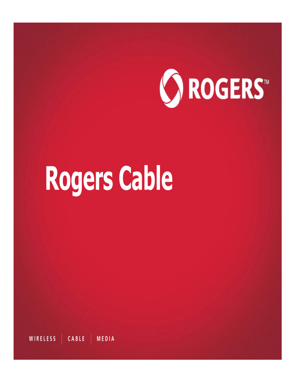 Rogers Cable Rogers Cable