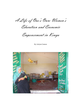 Women's Education and Economic Empowerment in Kenya