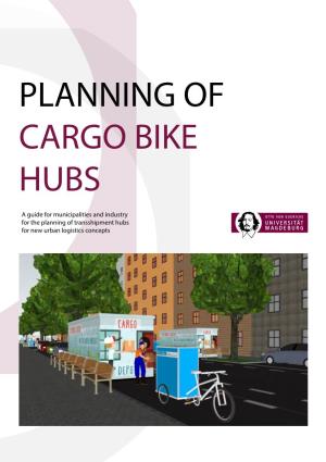 Planning of Cargo Bike Hubs