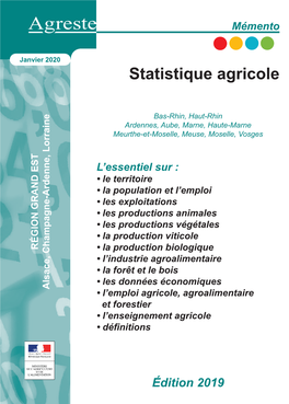 Statistique Agricole