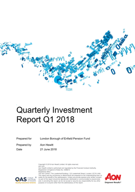 Quarterly Investment Report Q1 2018