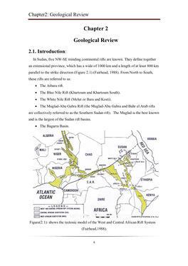 Chapter2: Geological Review