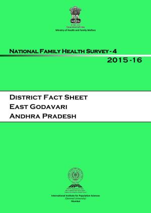 District Fact Sheet East Godavari Andhra Pradesh