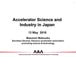 Promoting Advanced Accelerator Science & Technology with The