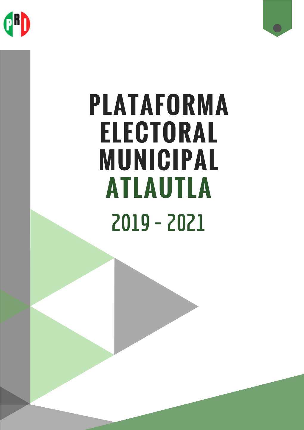 2021 Plataforma Electoral Municipal Atlautla