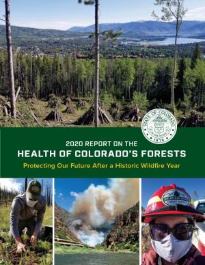 2020 Report on the Health of Colorado's Forests