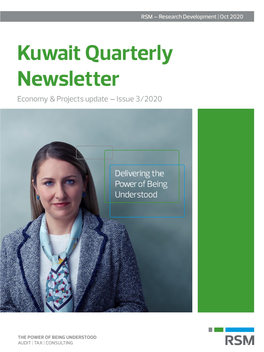 KUWAIT QUARTERLY NEWSLETTER October 2020