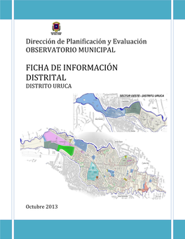 Ficha De Información Distrital Distrito Uruca