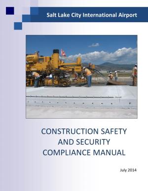 Airport Construction Safety and Security Manual