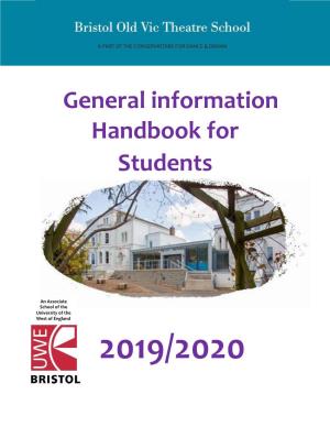 General Information Handbook for Students