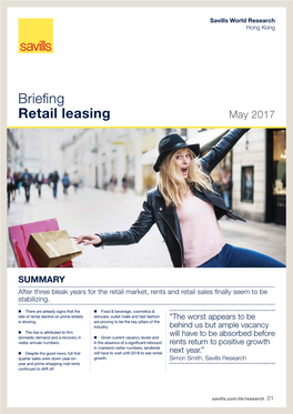 Briefing Retail Leasing