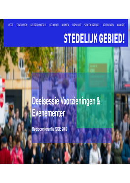 Presentatie Regioconferentie 3 Okt 2019 Voorzieningen