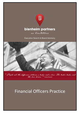 Financial Officers Practice