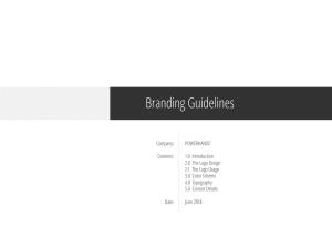 Branding Guidelines