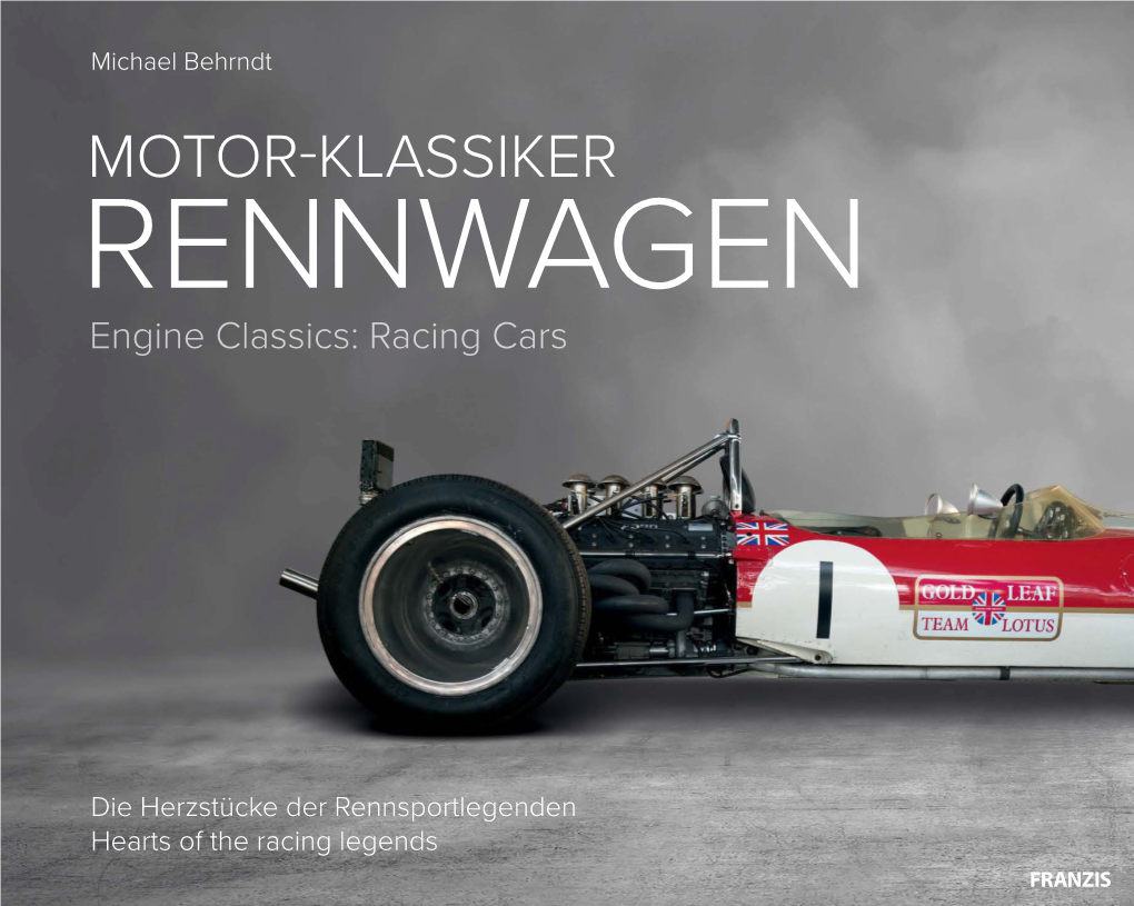 Motor-Klassiker: Rennwagen Engine Classics: Racing Cars 60591-5 Titelei.Qxp Layout 1 27.07.18 11:35 Seite 3