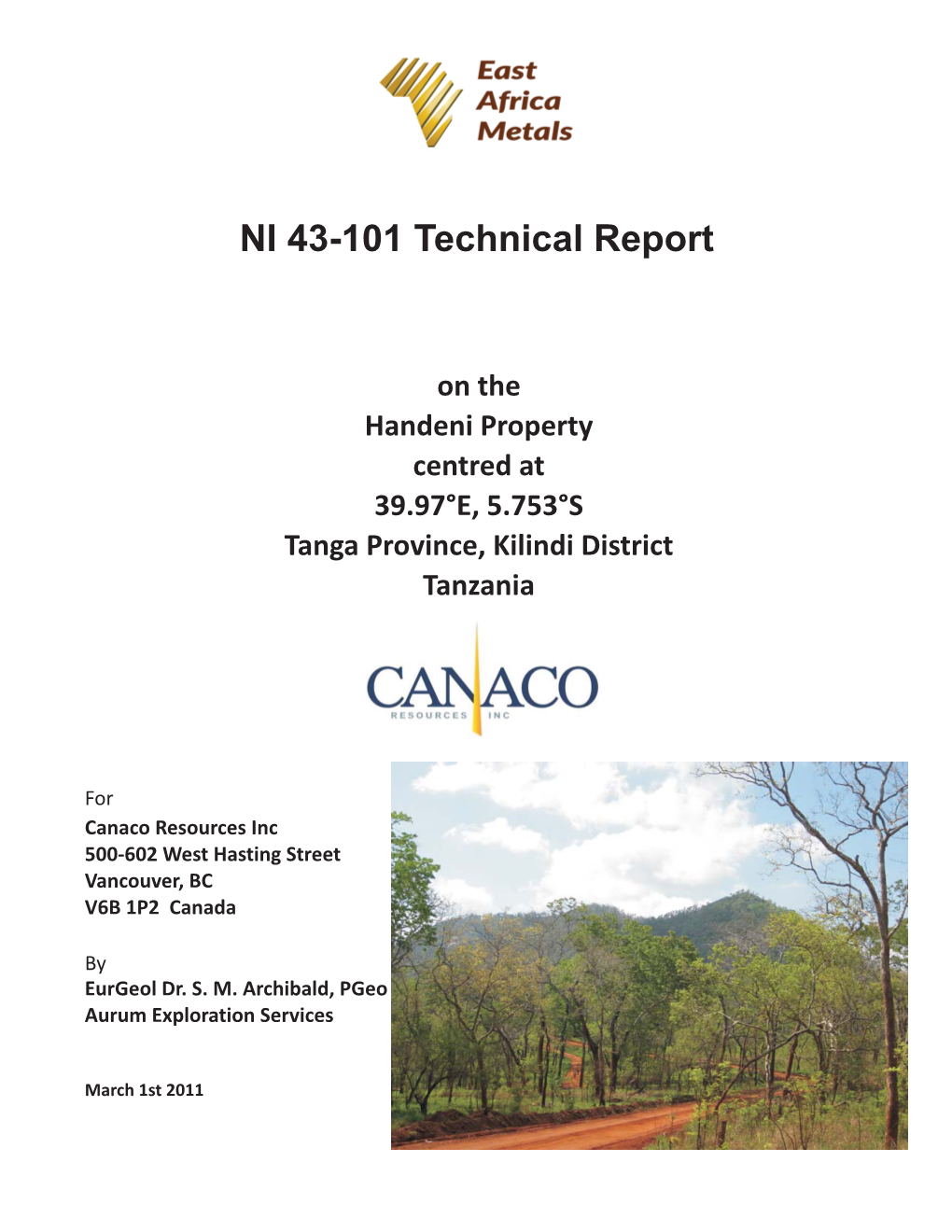 NI 43-101 Technical Report