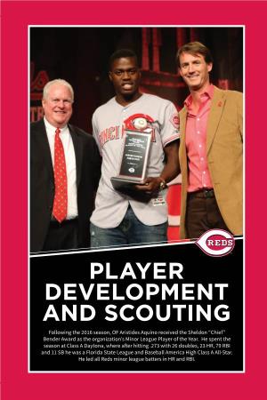 Player Development and Scouting