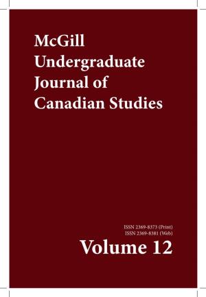 Canadian Content Journal V.12