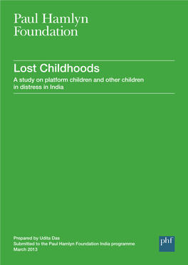 Lost Childhoods Report