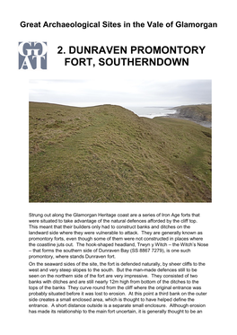 Dunraven Promontory Fort, Southerndown