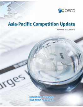Asia-Pacific Competition Update