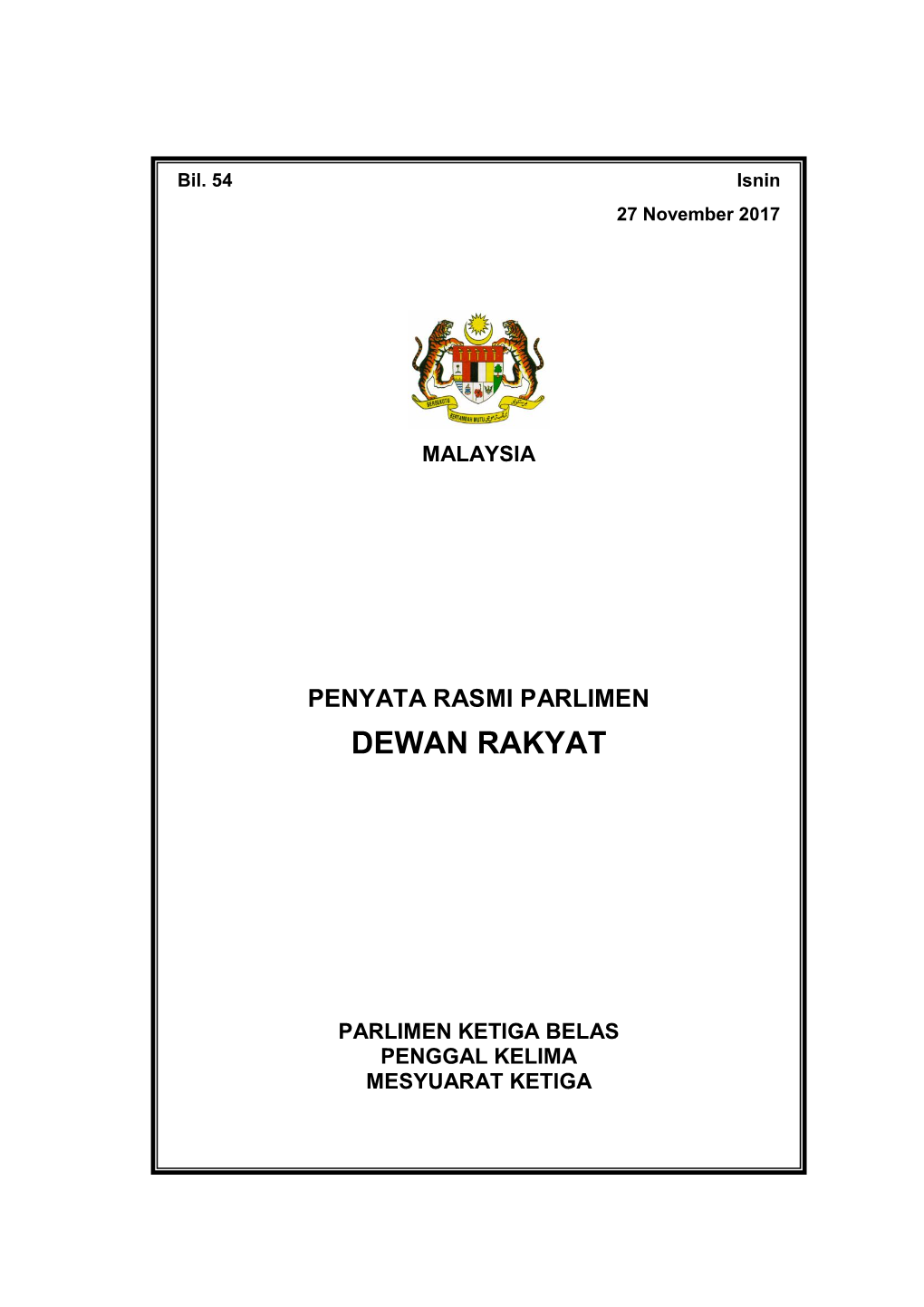 Dewan Rakyat