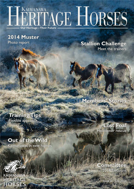 2014 Muster out of the Wild Stallion Challenge Lost Foal Committee