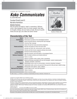 Koko Communicates