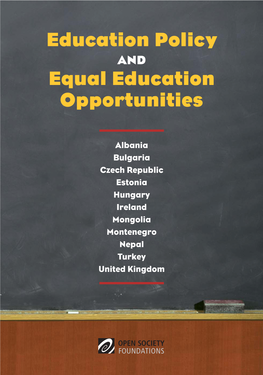 Education Policy and Equal Education Opportunities