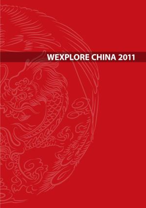 WEXPLORE CHINA 2011 Invitation Letter