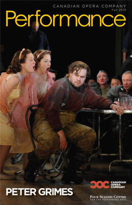 PETER GRIMES by SUZANNE VANSTONE a Scene from the Opera Australia Production of Peter Grimes , 2009