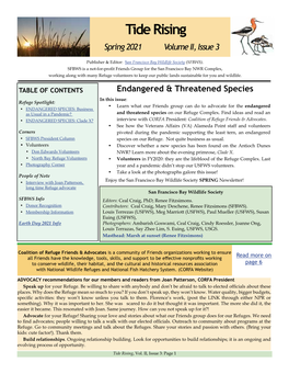 Tide Rising Spring 2021 Volume II, Issue 3
