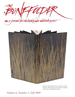 The Bonefolder: an E-Journal for the Bookbinder and Book Artist Surface Gilding by James Reid-Cunningham