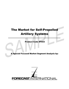 The Market for Self-Propelled Artillery Systems