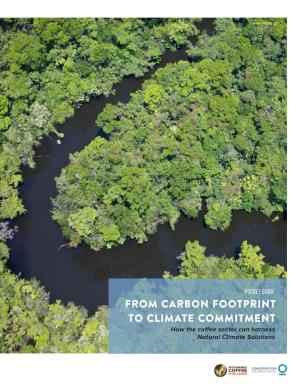 From Carbon Footprint to Climate Commitment