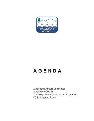 AGENDA 3.1 January 10, 2019, Airport Committee