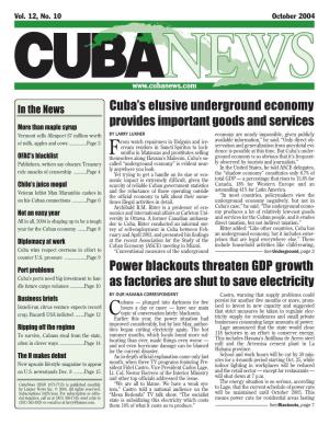 Cuba's Elusive Underground Economy Provides Important Goods And