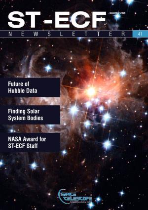 Future of Hubble Data NASA Award for ST-ECF Staff Finding Solar
