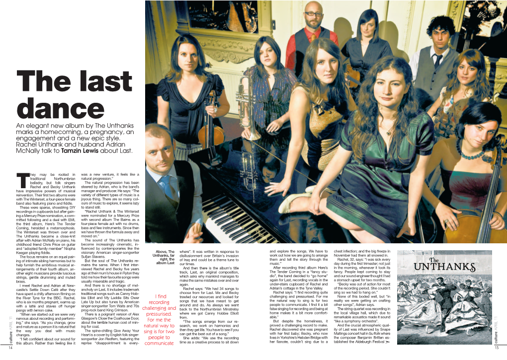 An Elegant New Album by the Unthanks Marks a Homecoming, A