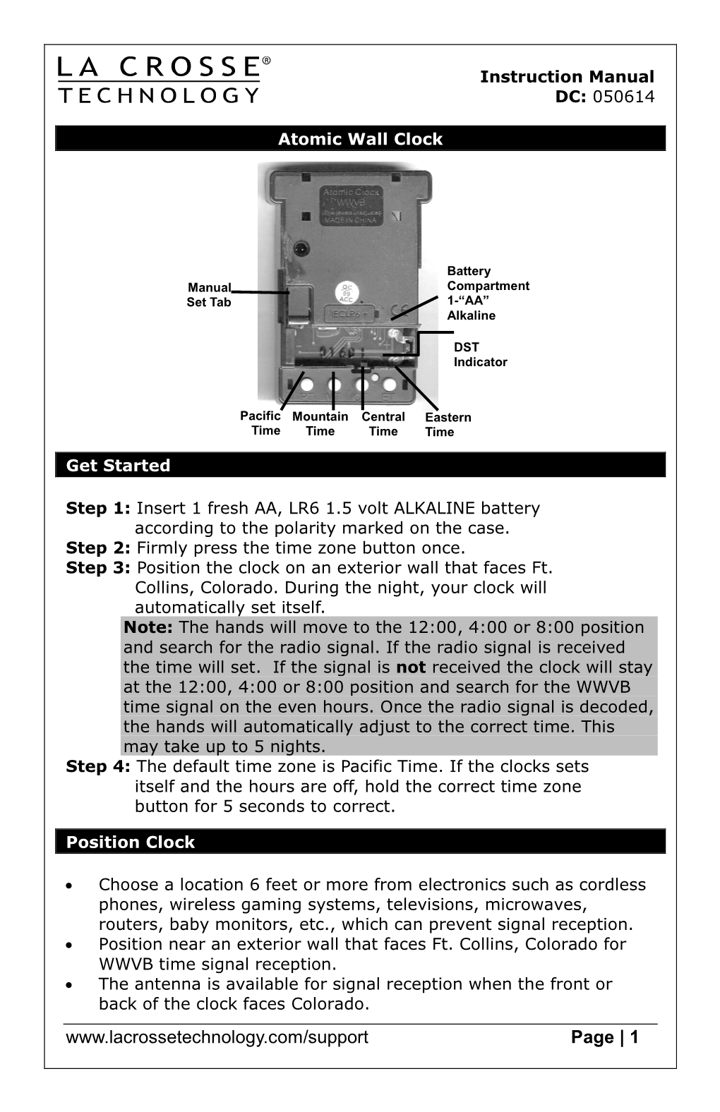 WT-3102 Product Manual