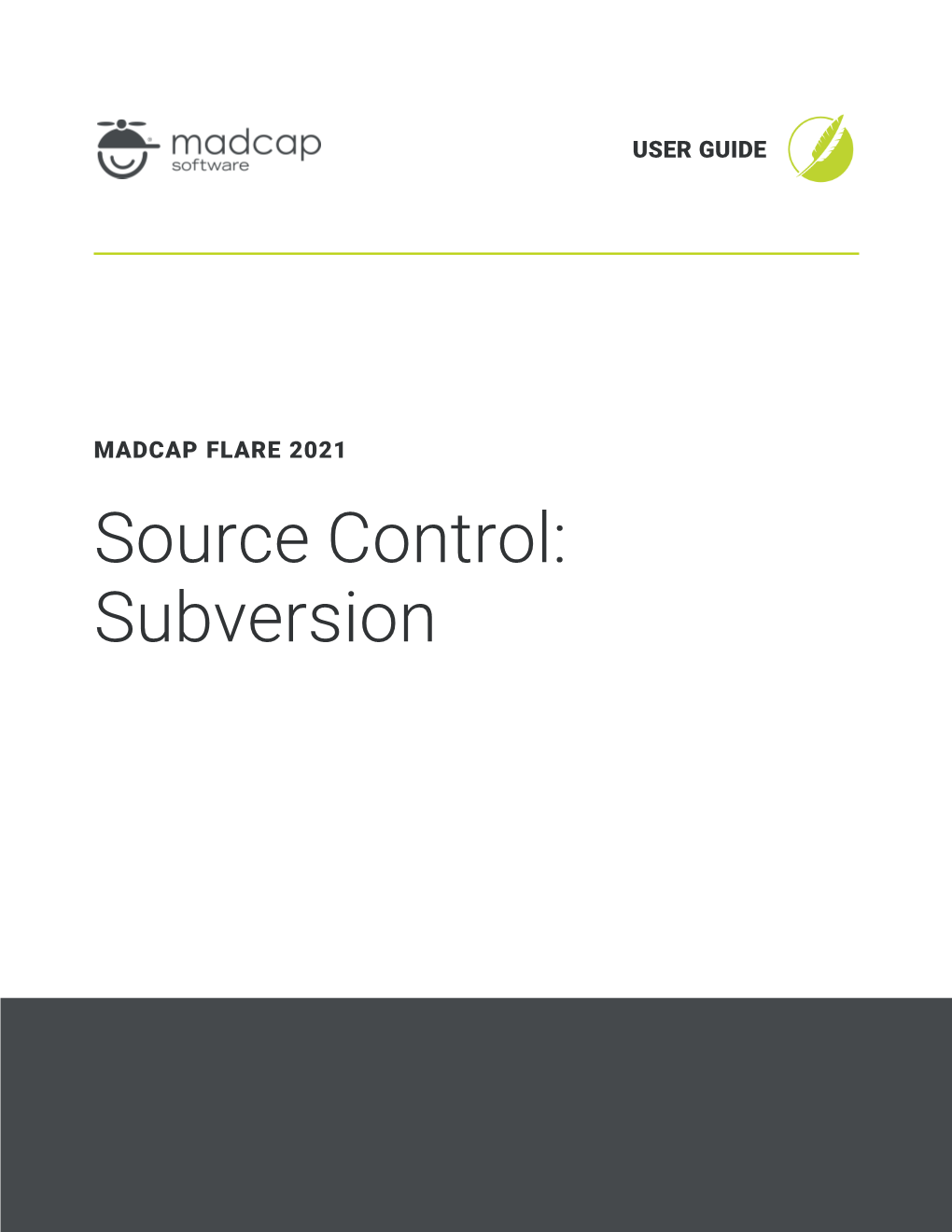 Flare Source Control Guide: Apache Subversion