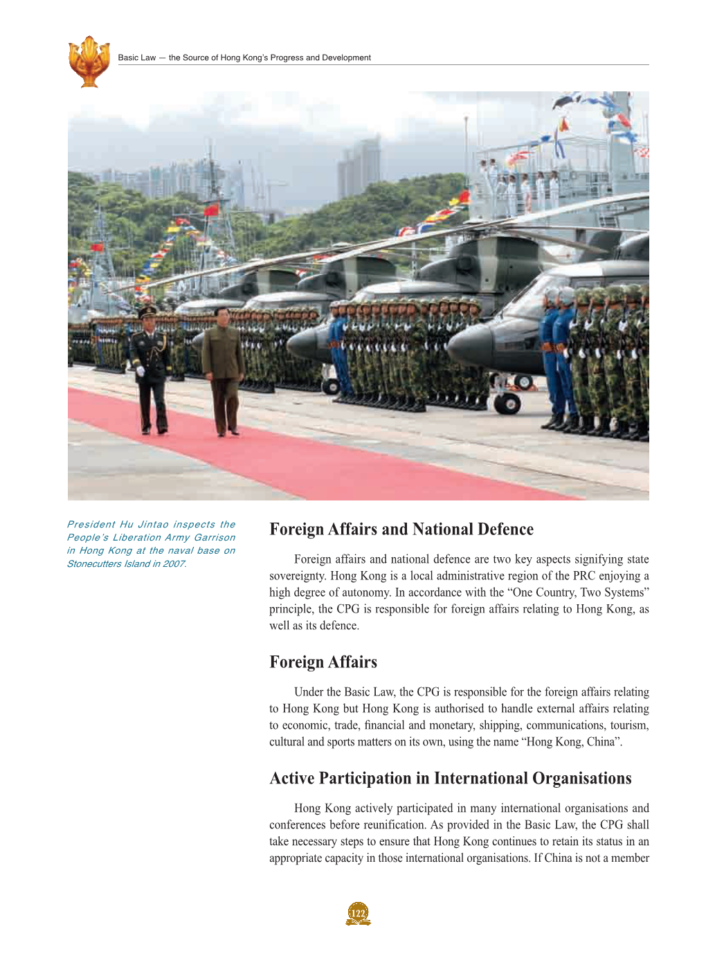 Foreign Affairs and National Defence