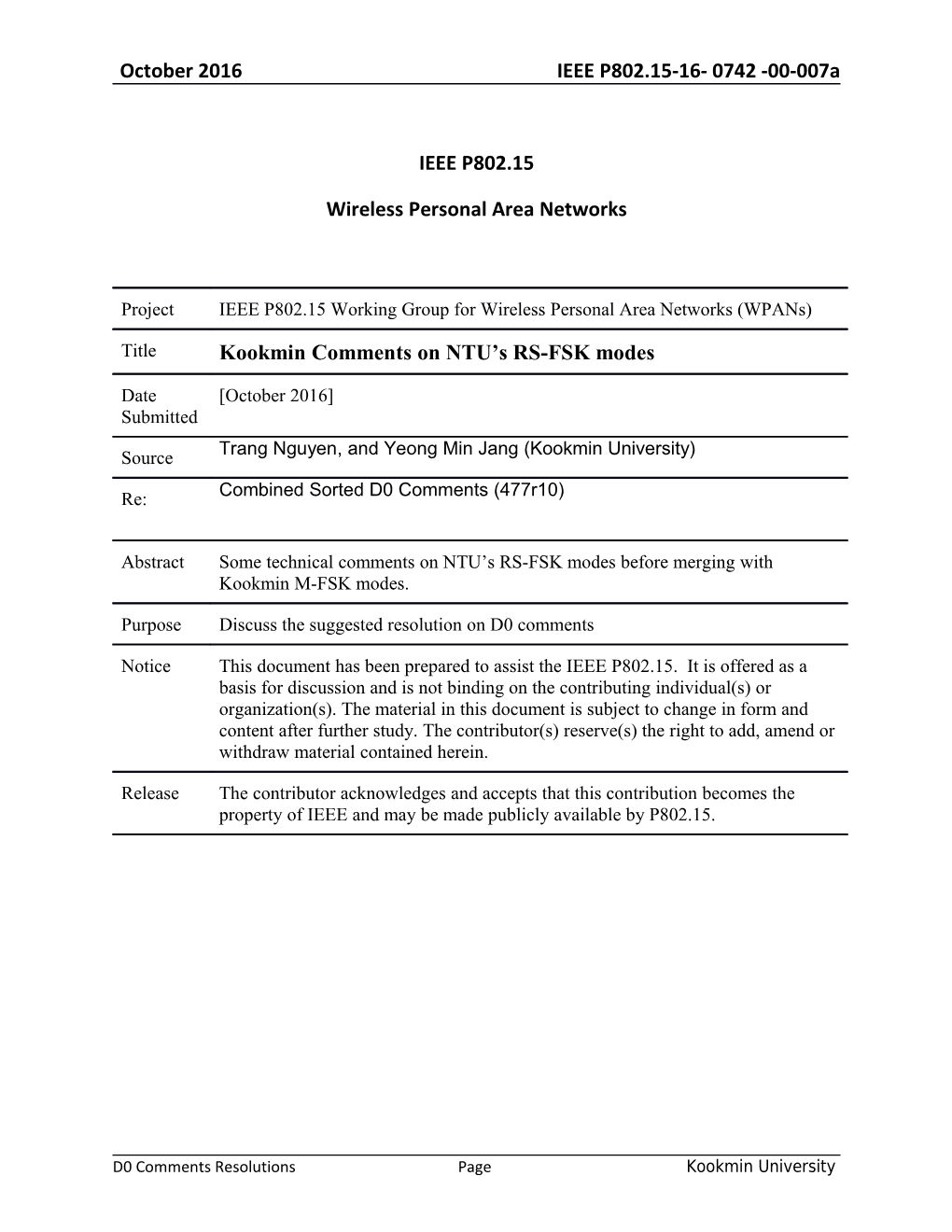 Wireless Personal Area Networks s29