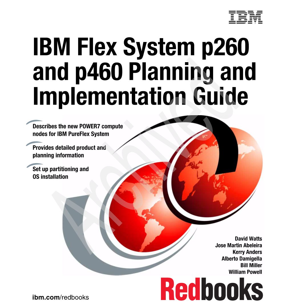 IBM Flex System P260 and P460 Planning and Implementation Guide