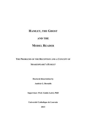 Hamlet, the Ghost and the Model Reader