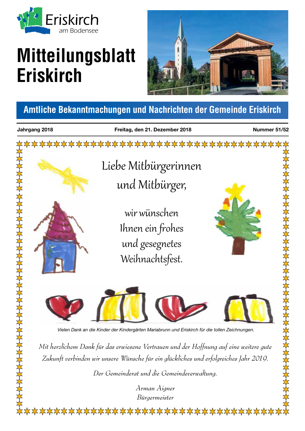 Mitteilungsblatt Eriskirch