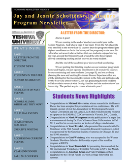 Students News Highlights