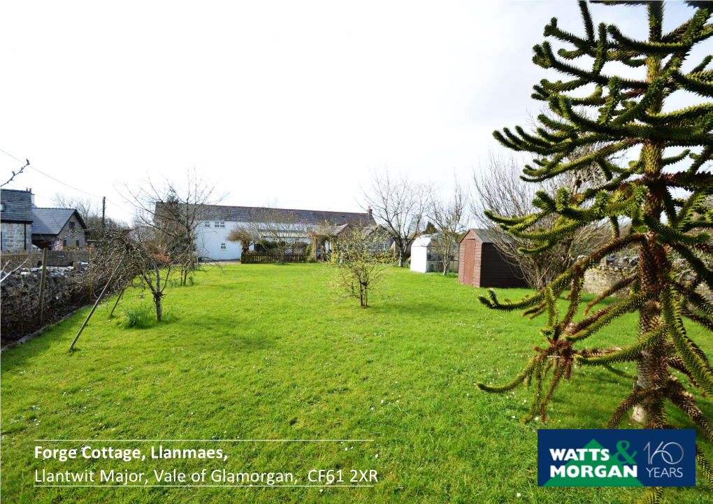 Forge Cottage, Llanmaes, Llantwit Major, Vale of Glamorgan, CF61 2XR