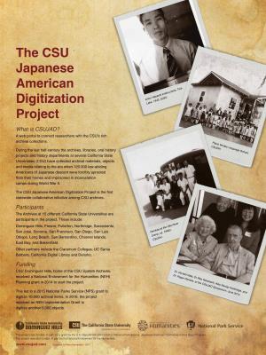 The CSU Japanese American Digitization Project Is the First Statewide Collaborative Initiative Among CSU Archives