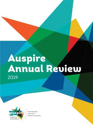 Auspire Annual Review 2019